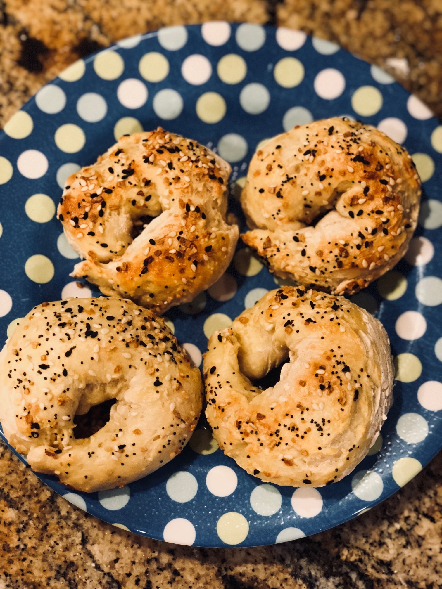 Two Ingredient Bagels Weight Watchers Recipe - Run Walk Repeat